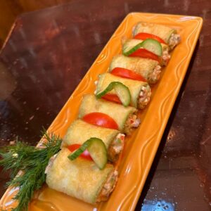 Zucchini with beef