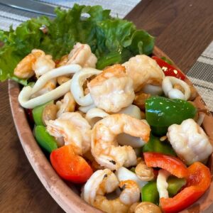 Fried shrimp and squid