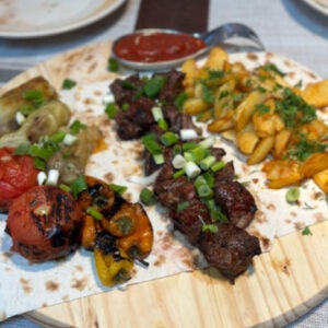 Lamb kebab